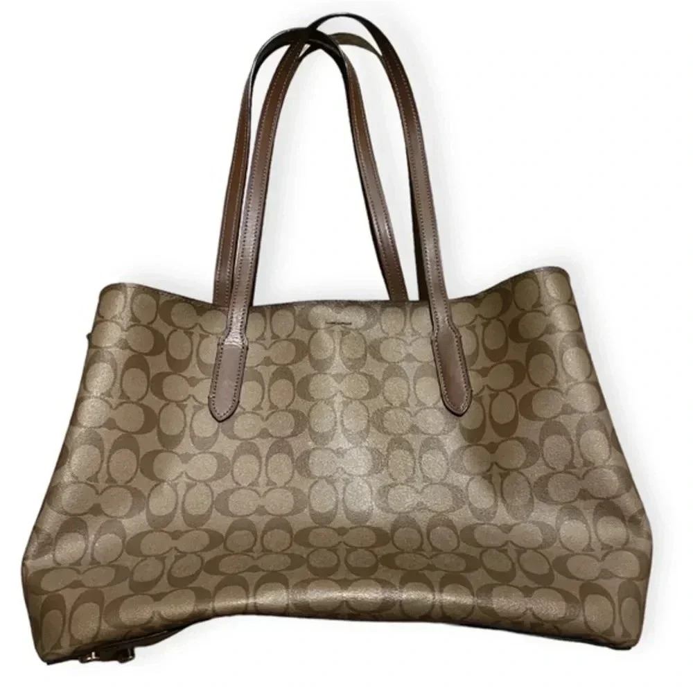 COACH Large Avenue Carryall In Signature Canvas - Picture 5 of 8